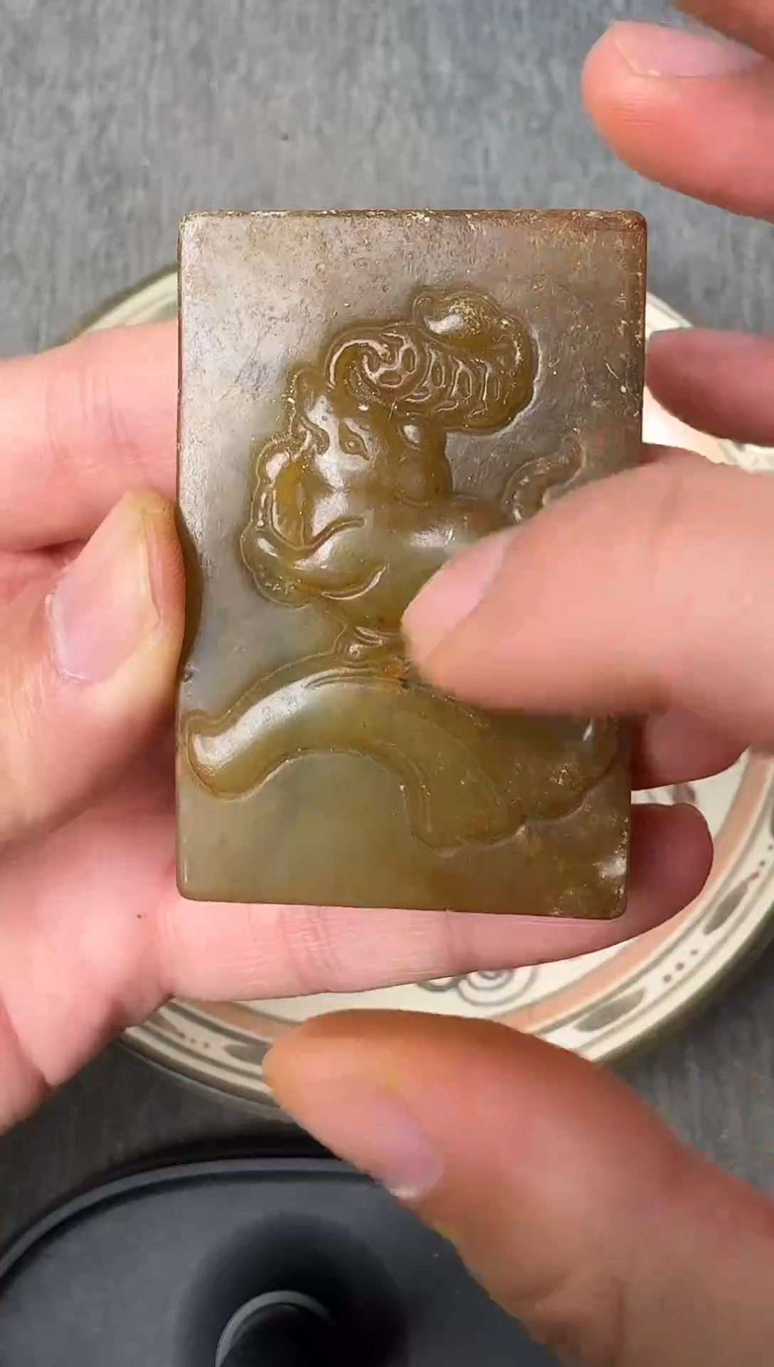 未镶嵌和田玉把件88888