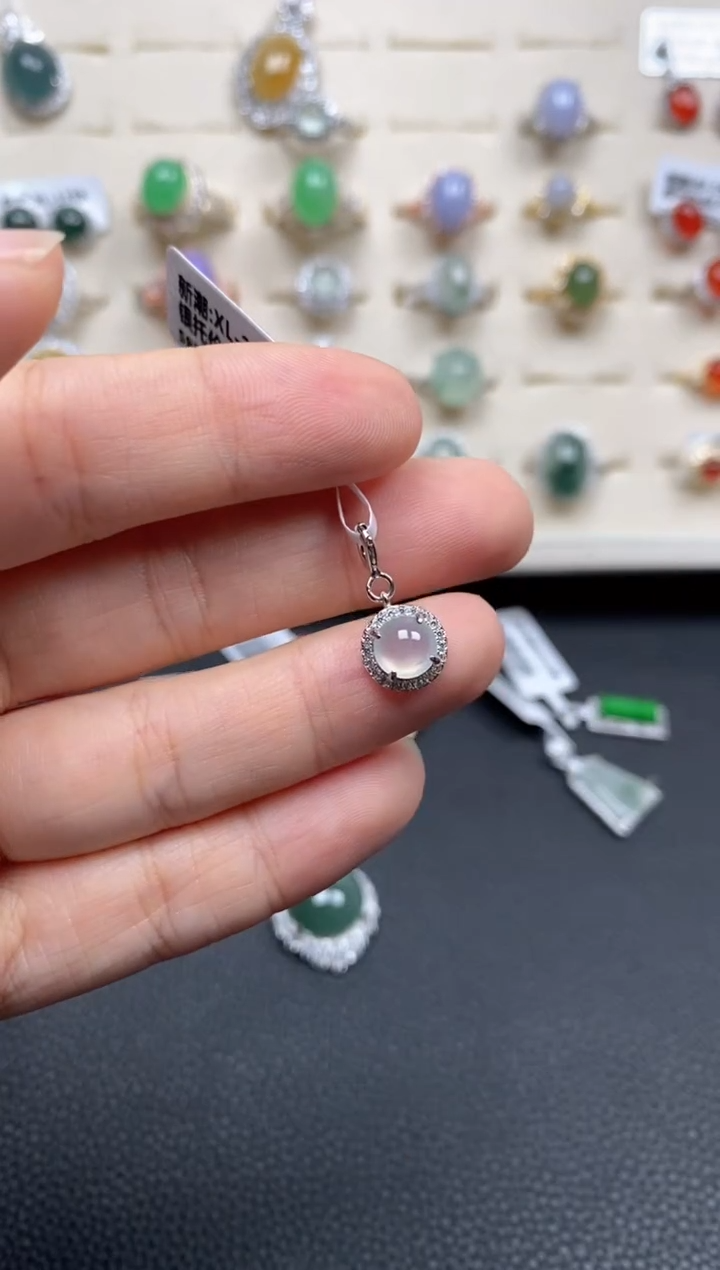 【闪购商品】翡翠戒指银S925镶嵌11111