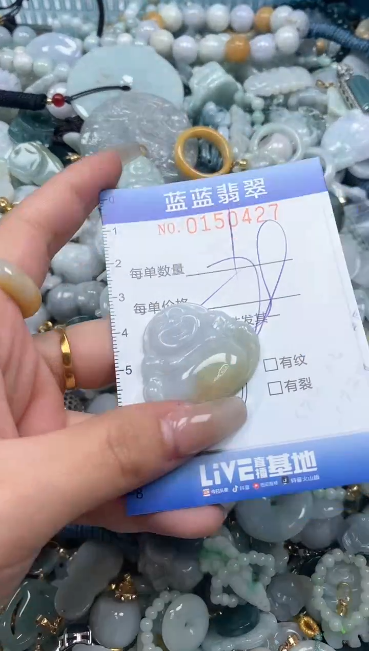 【闪购商品】翡翠颈饰未镶嵌闪购0150427多样性发其一