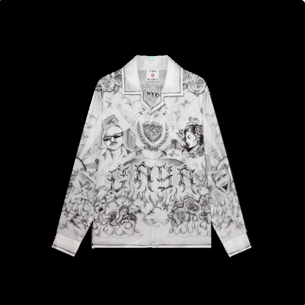 CASABLANCA 25 夏威夷风度假男女情侣夏威夷衬衣