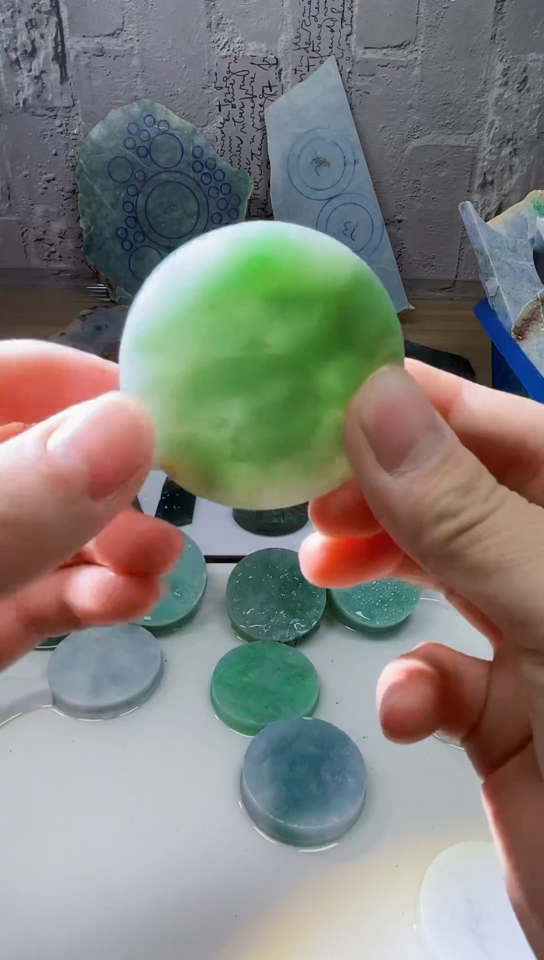 裸石翡翠天然翡翠A货余 南 922