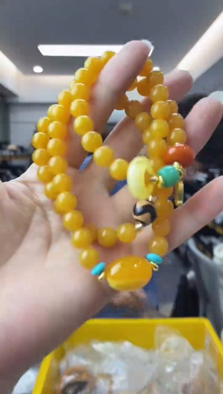 【闪购商品】蜜蜡裸石未镶嵌多样性一件发货