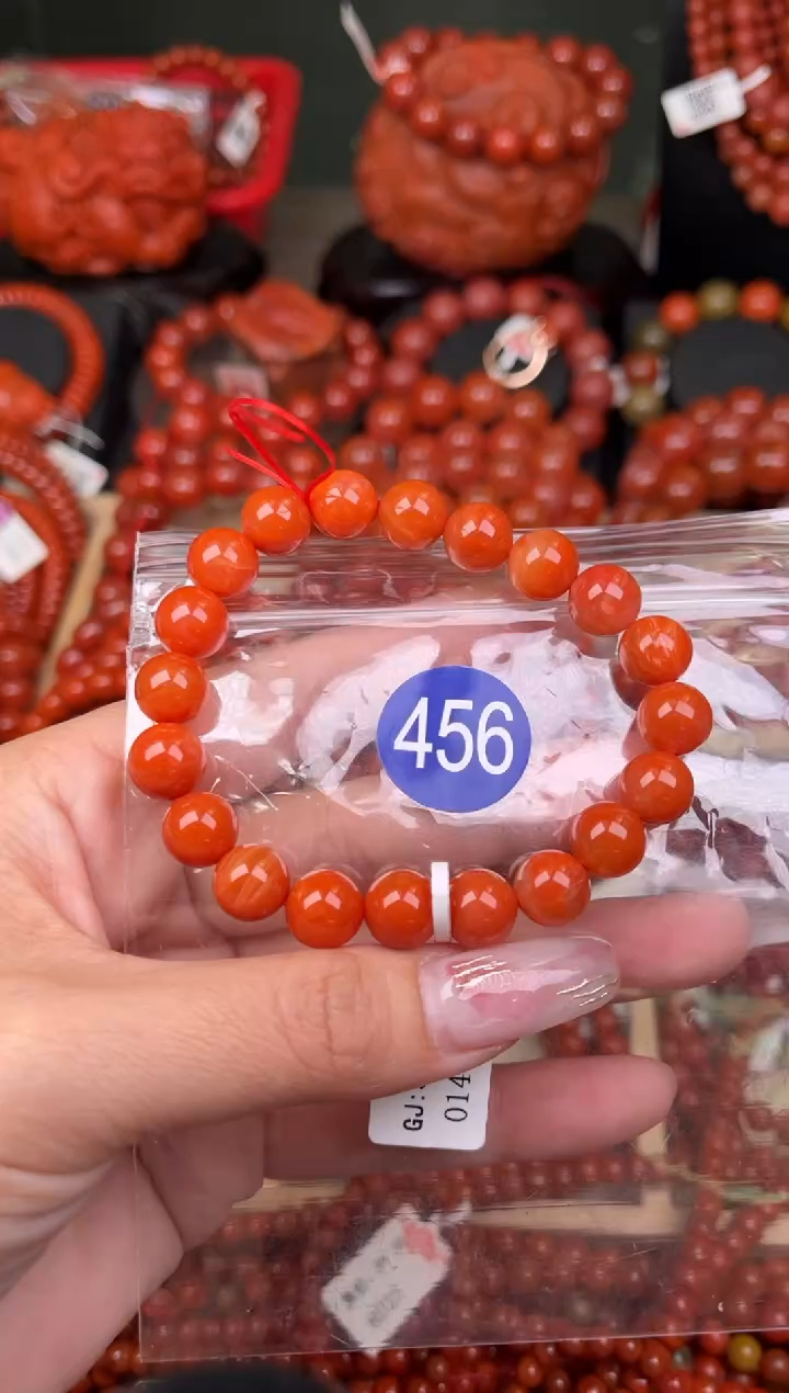 【闪购商品】南红玛瑙珠宝奇石未镶嵌456-9+