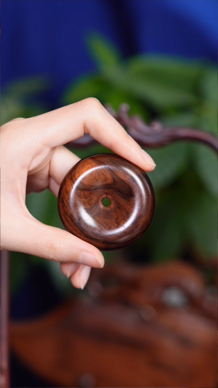 把件黄花梨/降香黄檀平安扣