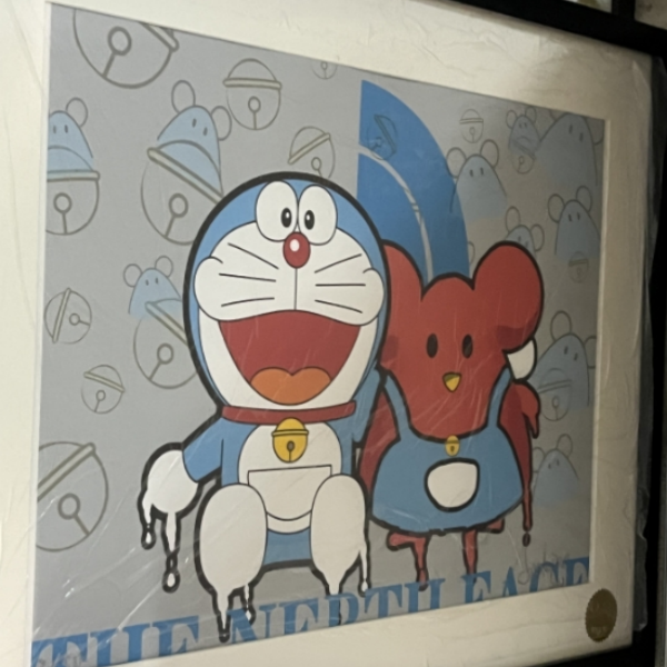 apple pen 哆啦a梦限量版画