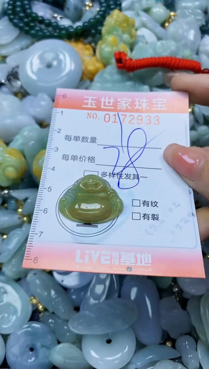 【闪购商品】翡翠颈饰未镶嵌闪购0172933