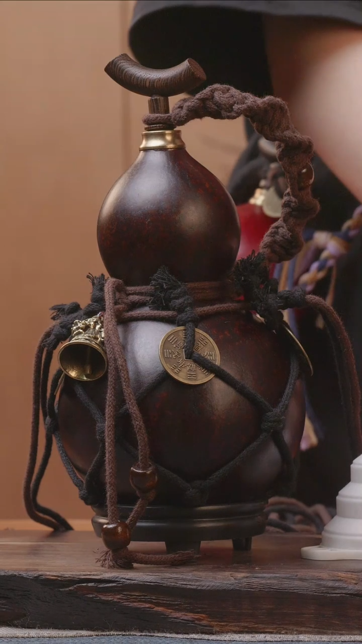 1796号精品大漆葫芦防腐防渗装水茶酒