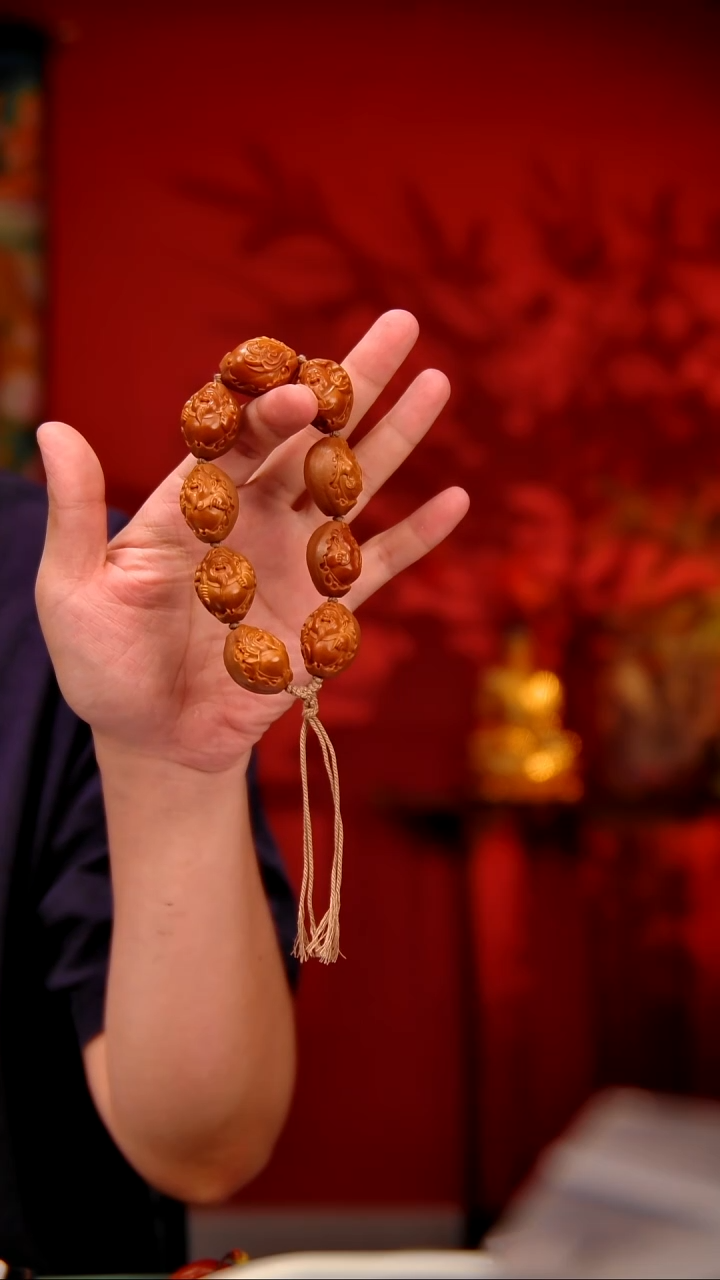 橄榄核手串/手链包衣财神2.1