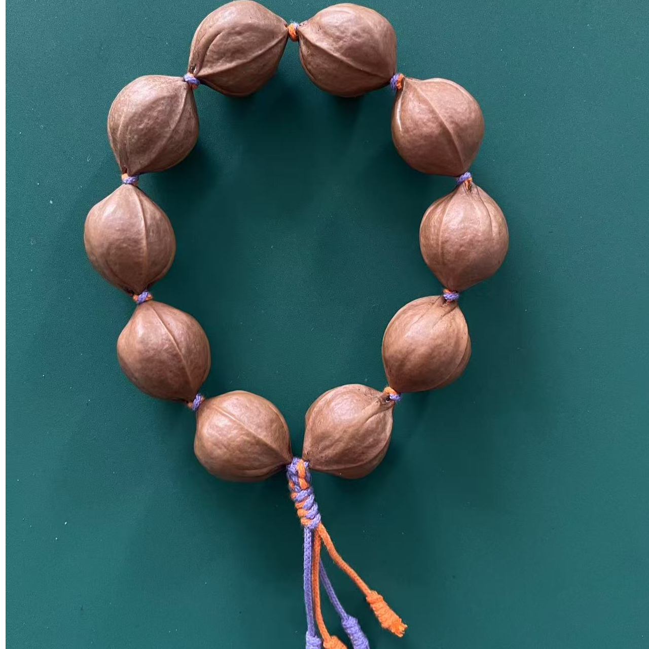 原生态百年母树梅林铁核22尺寸素核手串