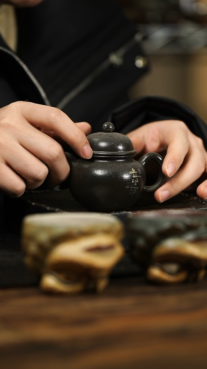 【闪购商品】紫砂茶杯42号紫砂柴烧