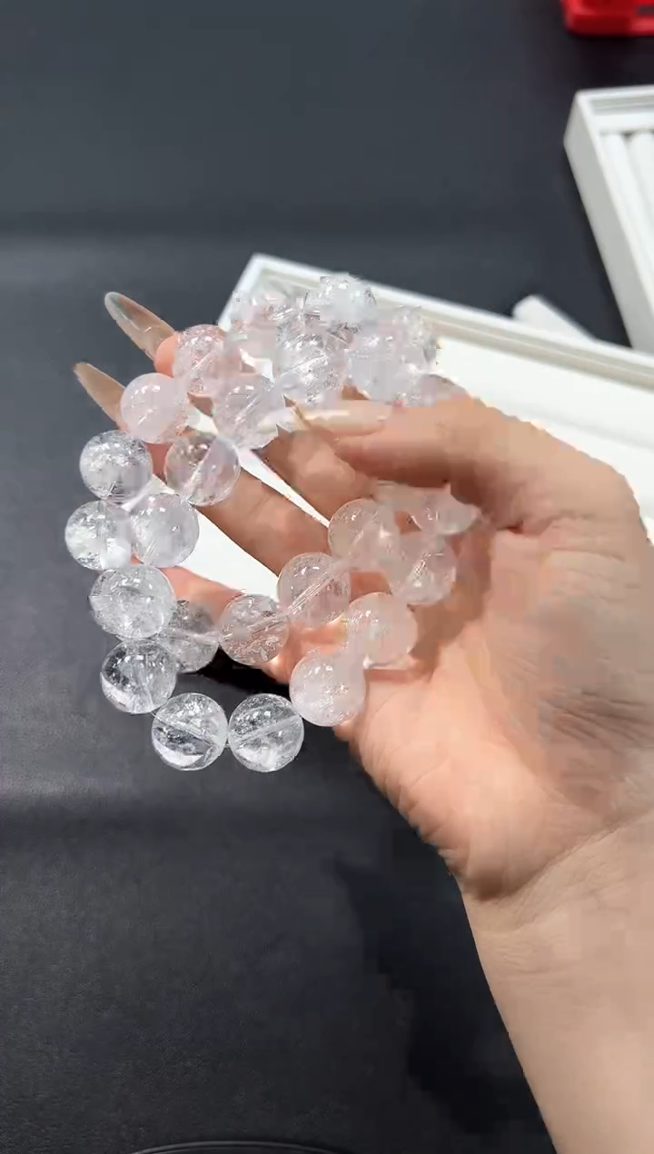 未镶嵌手链水晶麻***酱59j多样性发其一【1条】默认微瑕
