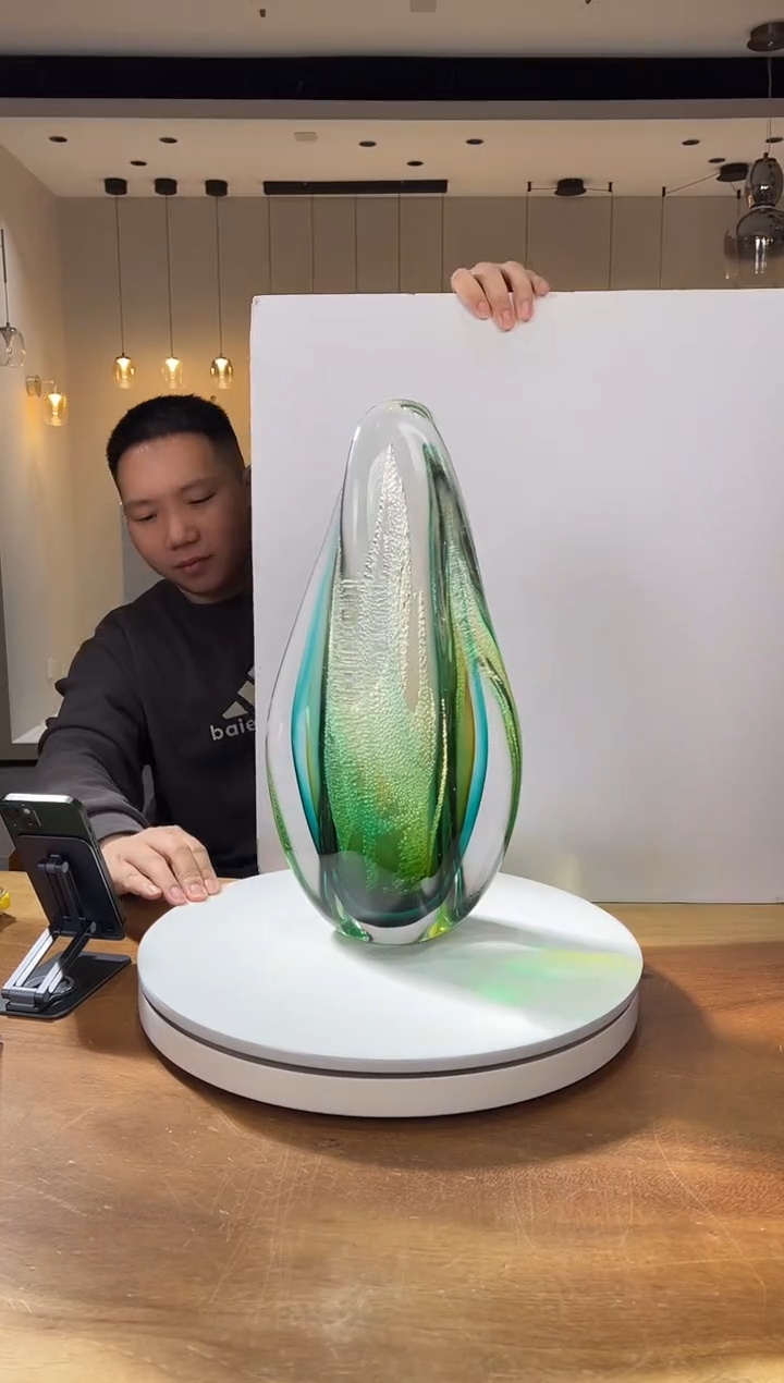 【闪购商品】摆件巴比特美学 月虹绿色