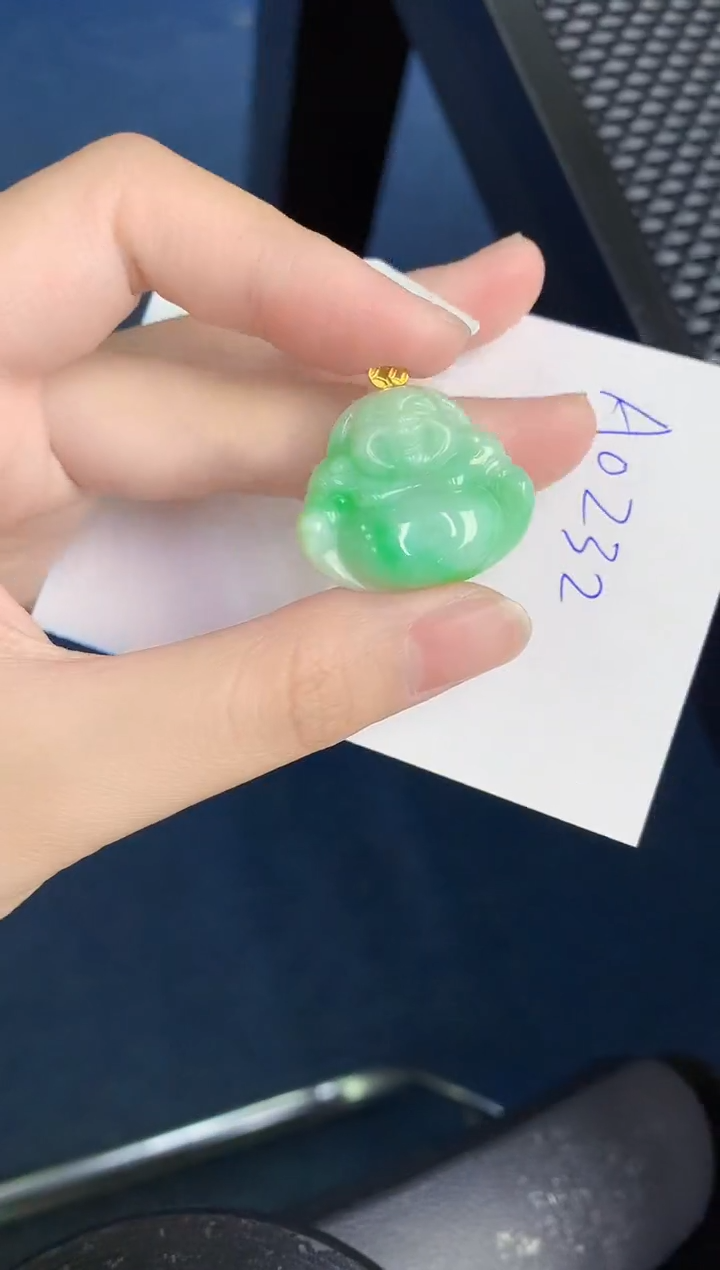 【闪购商品】翡翠颈饰18K金镶嵌000000000