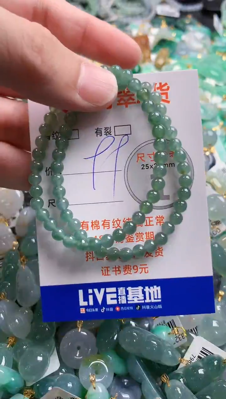 颈饰未镶嵌翡翠28100547