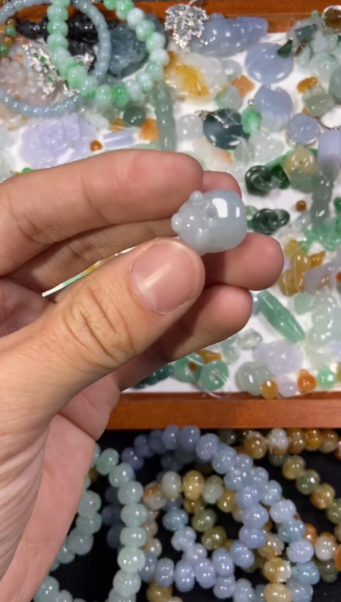 【闪购商品】翡翠颈饰未镶嵌【闪购商品】 天然翡翠