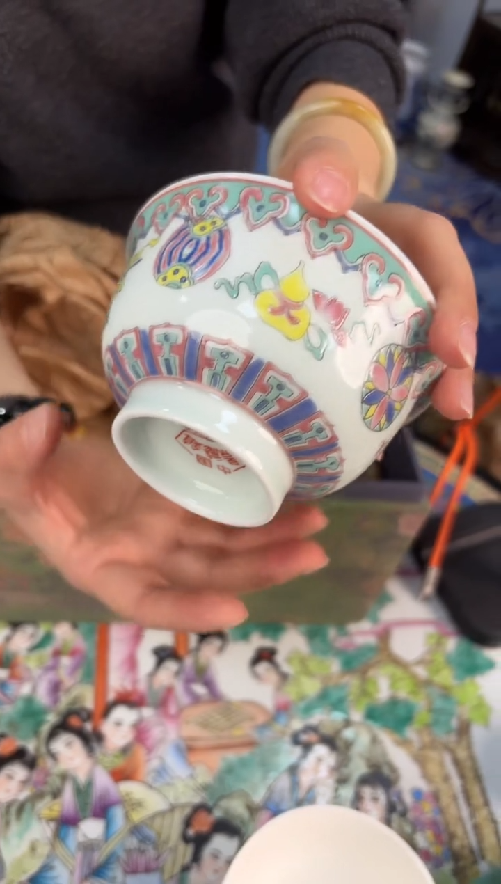 摆件瓷景德镇精美瓷器碗