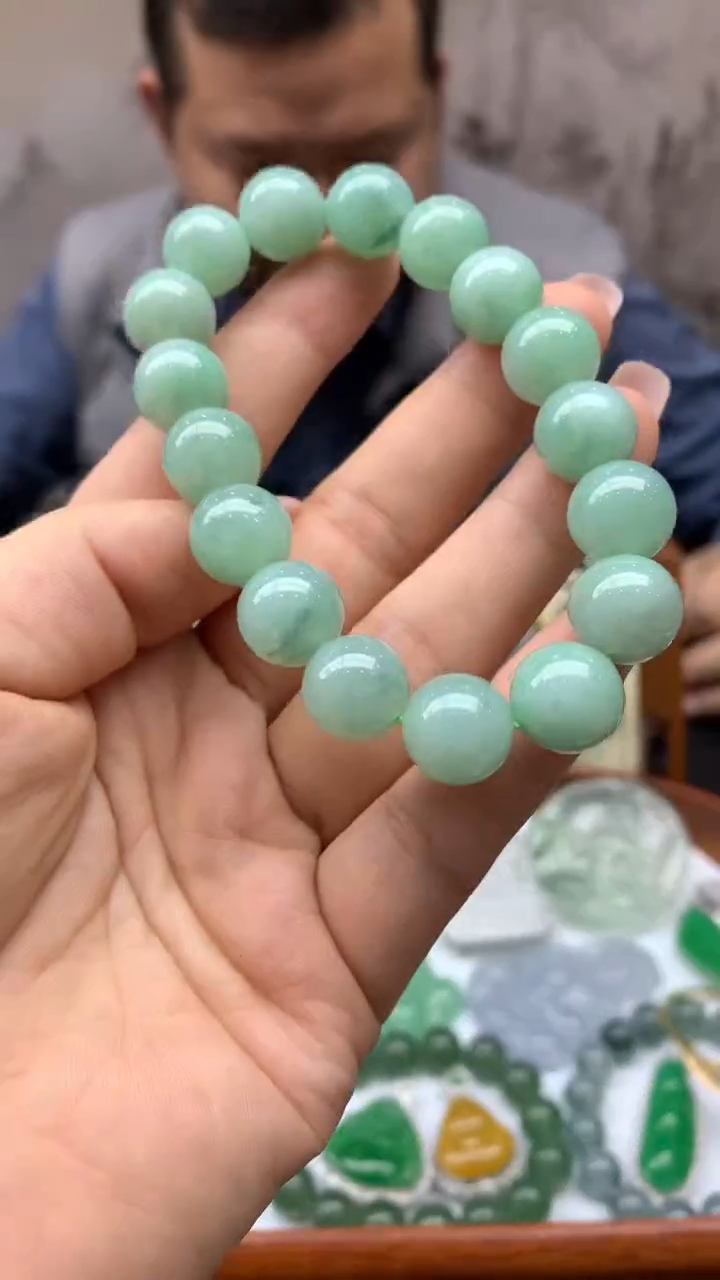 【闪购商品】翡翠手串未镶嵌31-天然翡翠