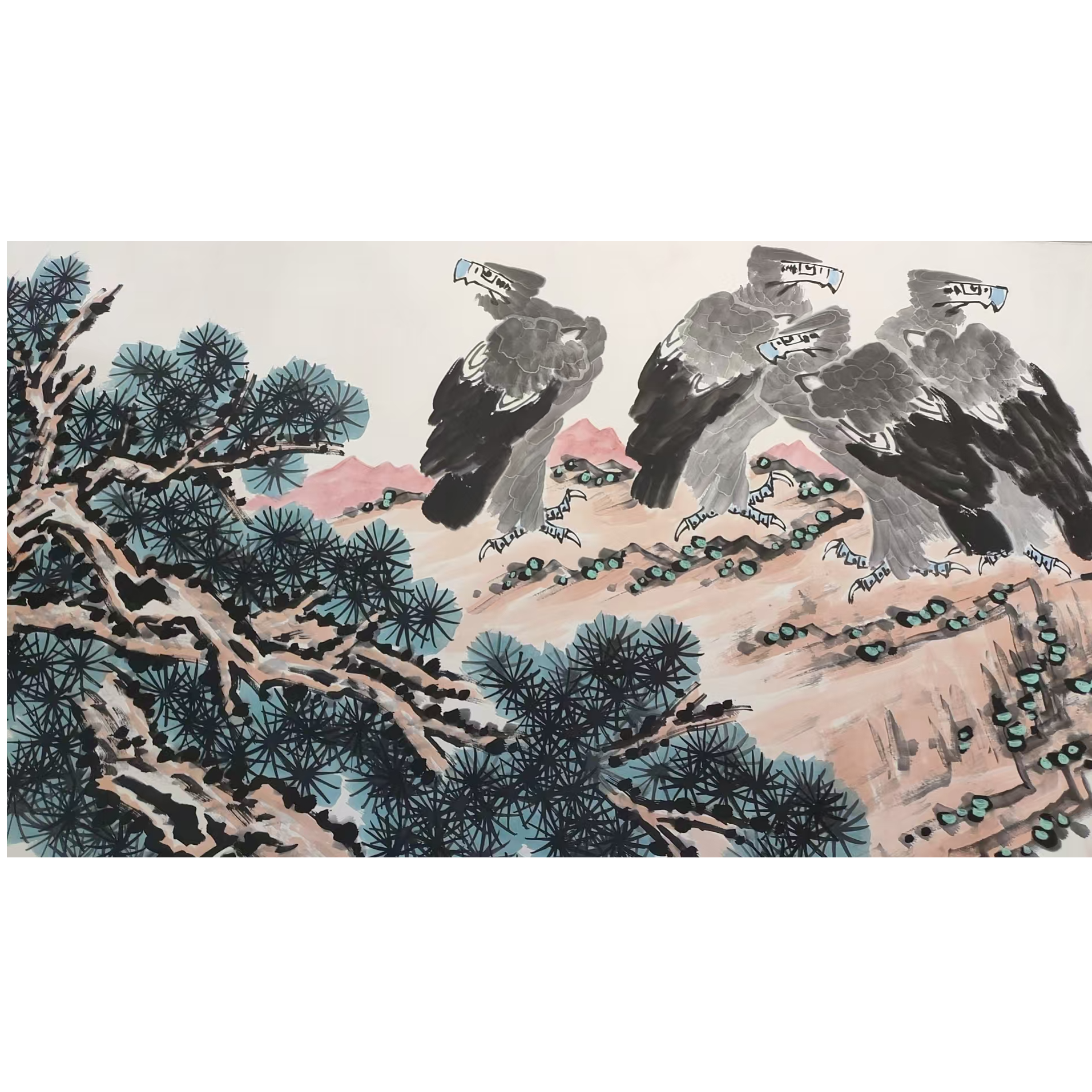 苦禅花鸟画片175/95