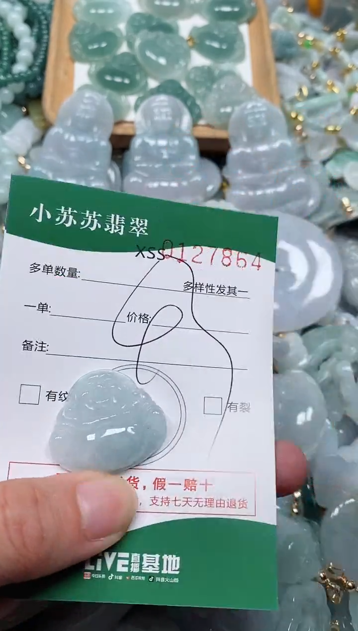 【闪购商品】翡翠颈饰未镶嵌闪购商品0127864