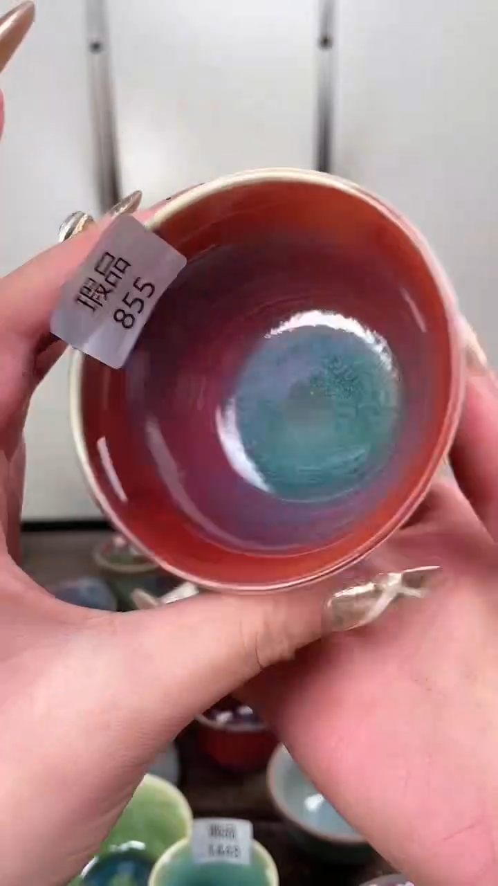 【闪购商品】摆件钧瓷手工茶器窑变