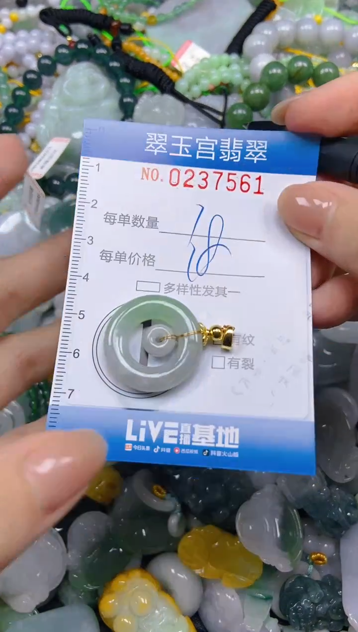 颈饰未镶嵌翡翠闪购C0237561