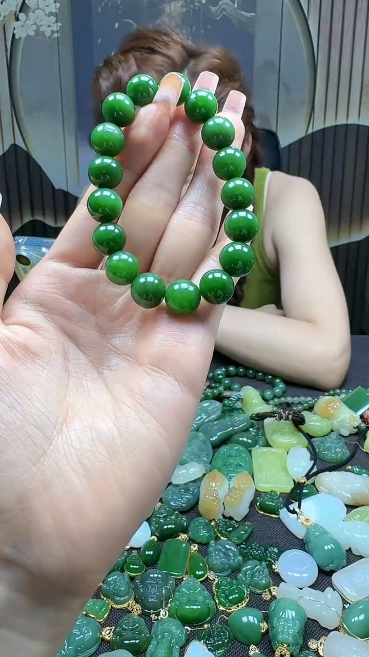 和田玉未镶嵌挂件12