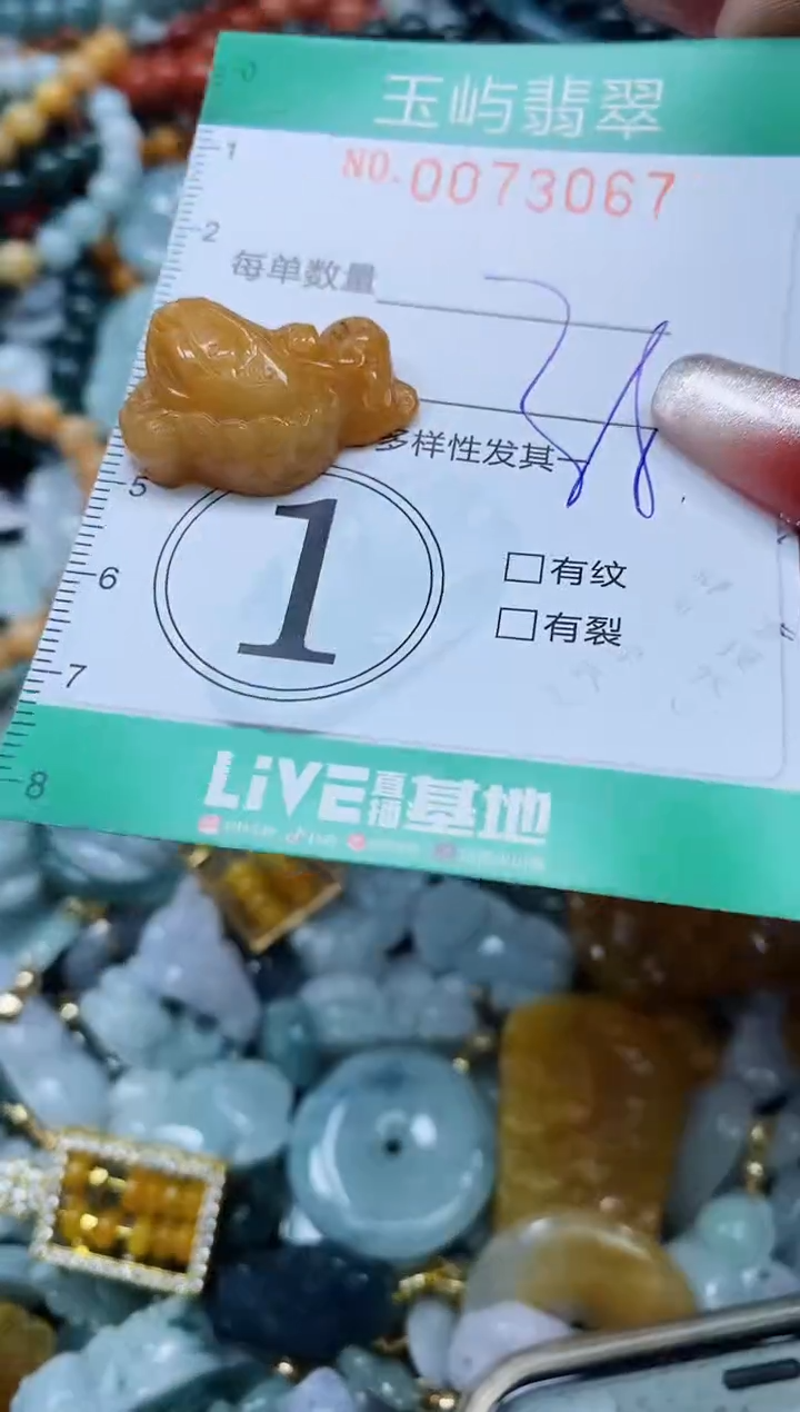 【闪购商品】翡翠颈饰未镶嵌闪购0073067