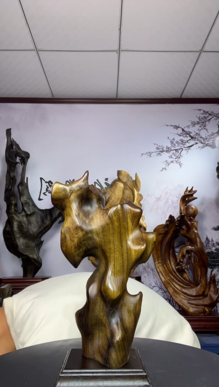 金丝楠木雕款用****6金丝楠木工艺品摆件
