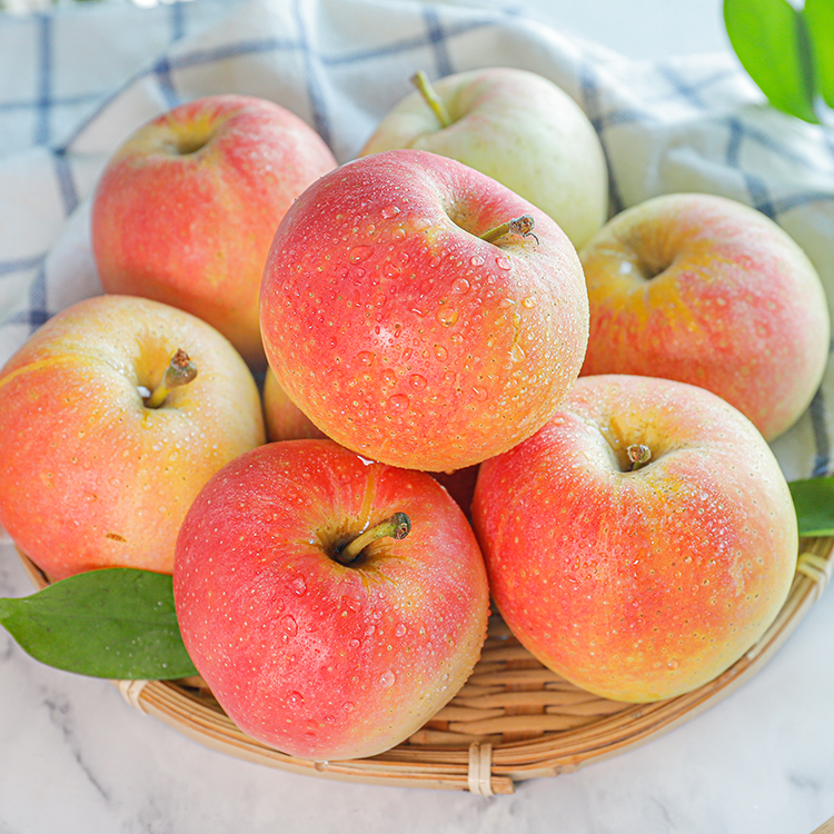 当季新鲜山西嘎啦苹果脆甜多汁佳丽小苹果酸甜可口应季水果