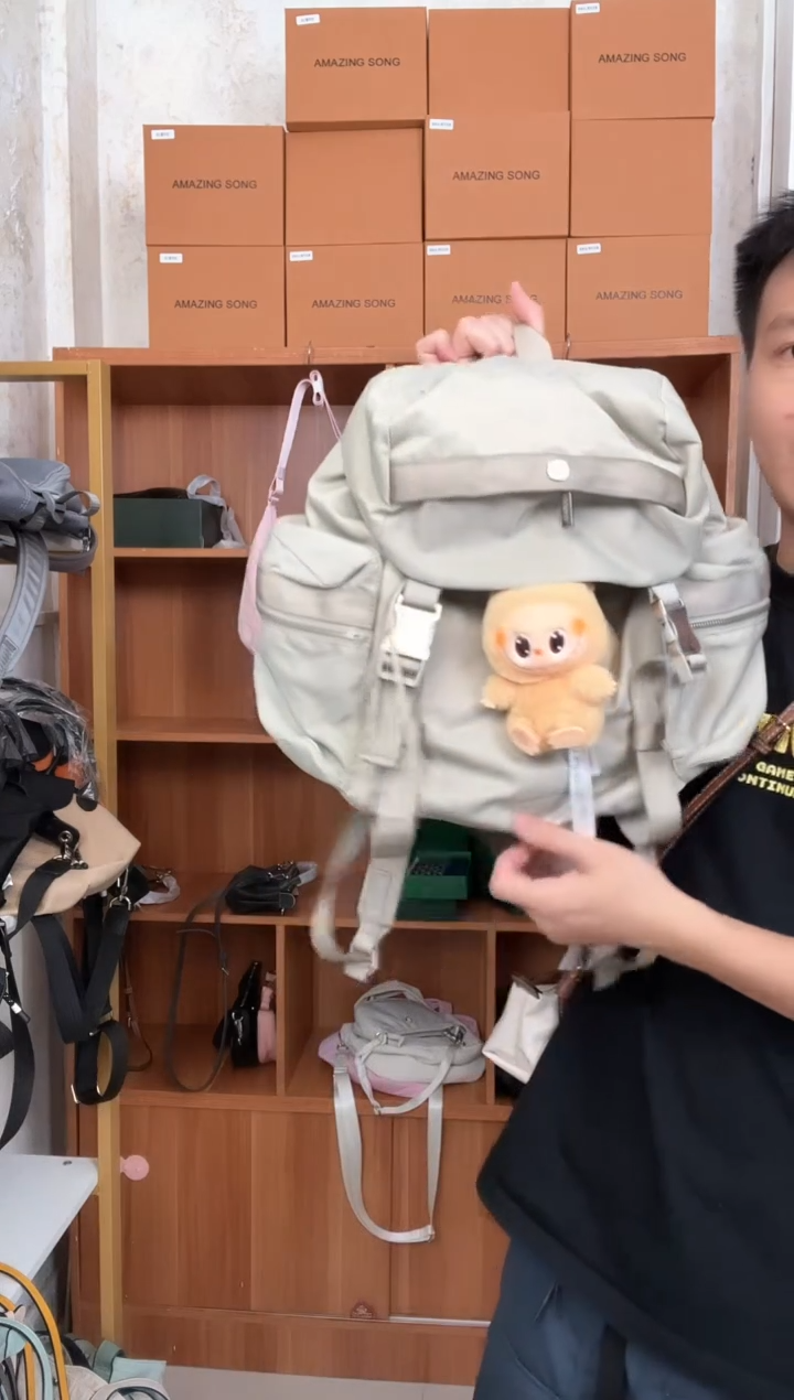 PU 14L 双肩 亚麻灰 1131