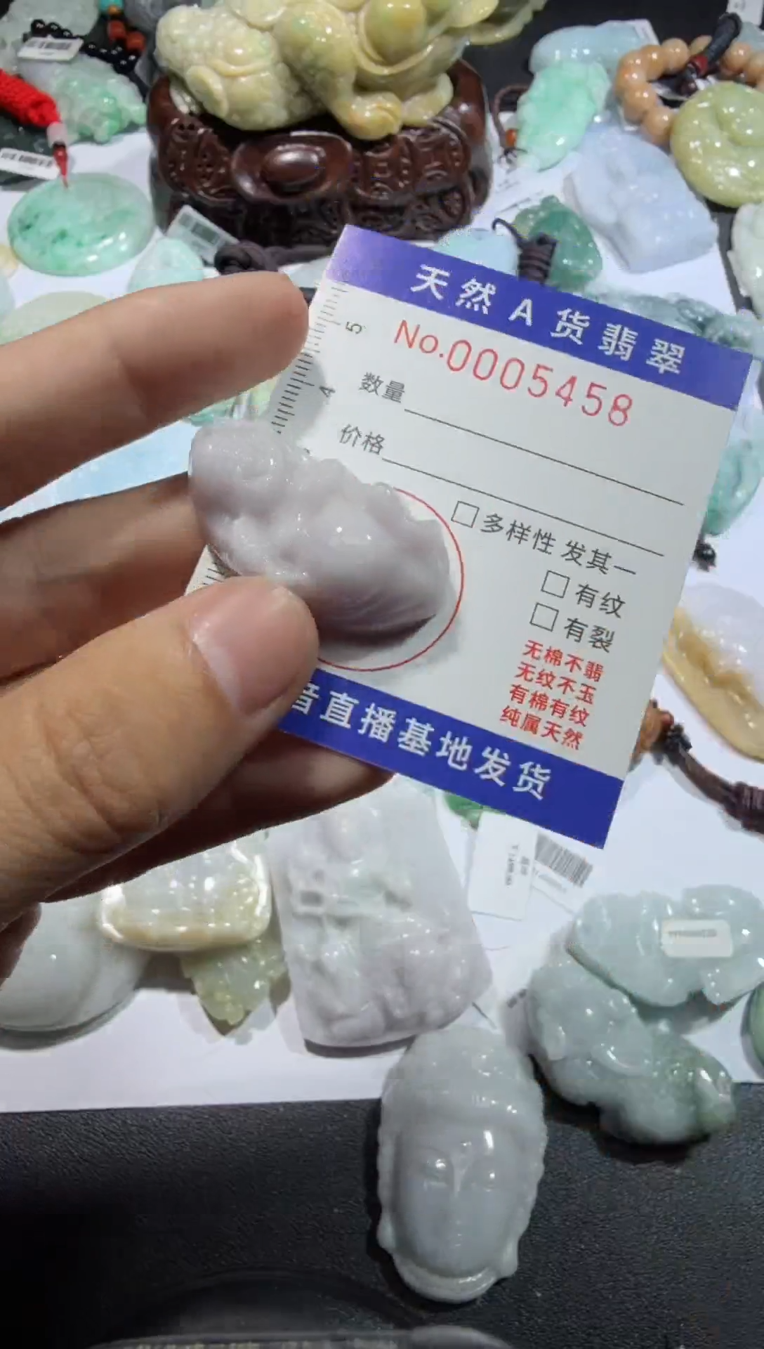 【闪购商品】翡翠颈饰未镶嵌00005458