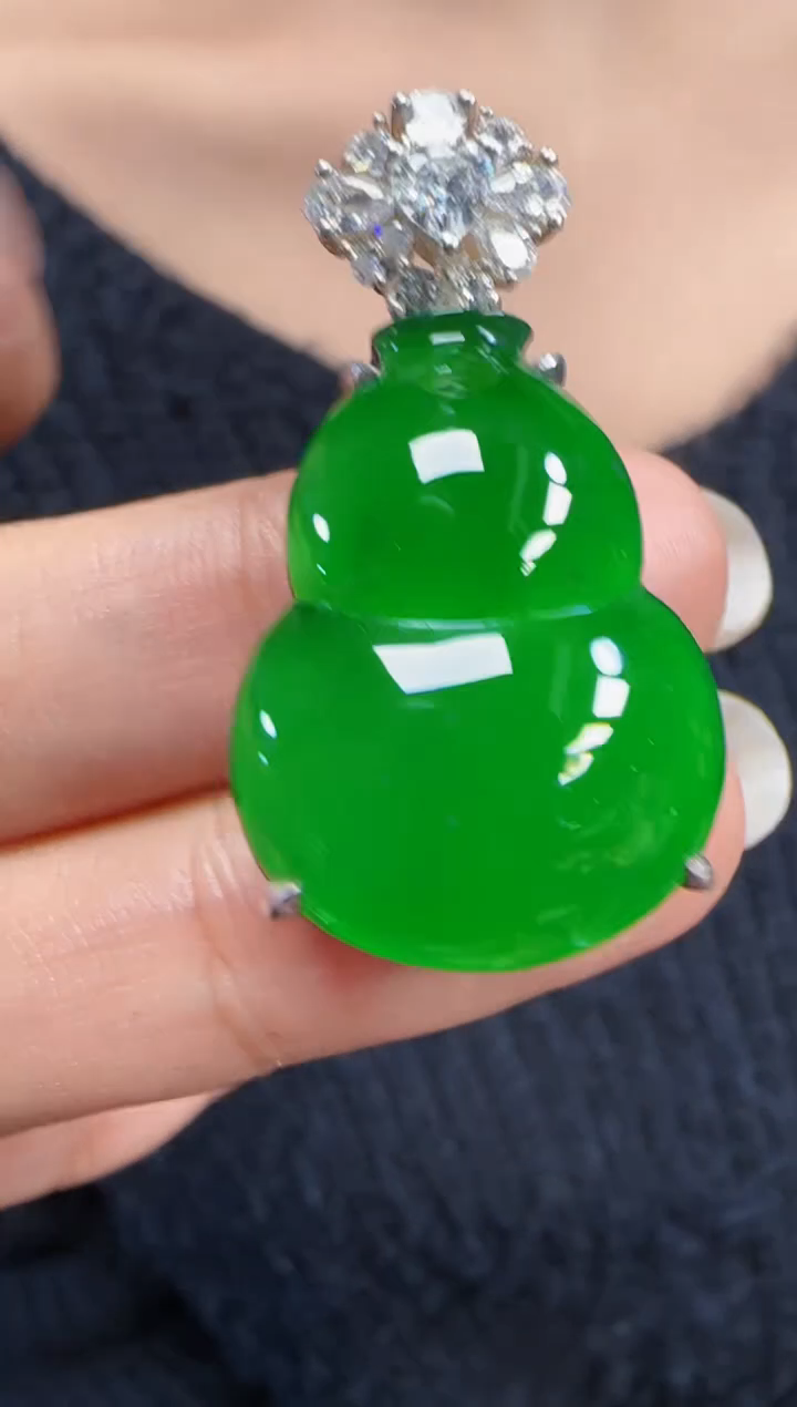 未镶嵌定制翡翠翡翠吊坠146