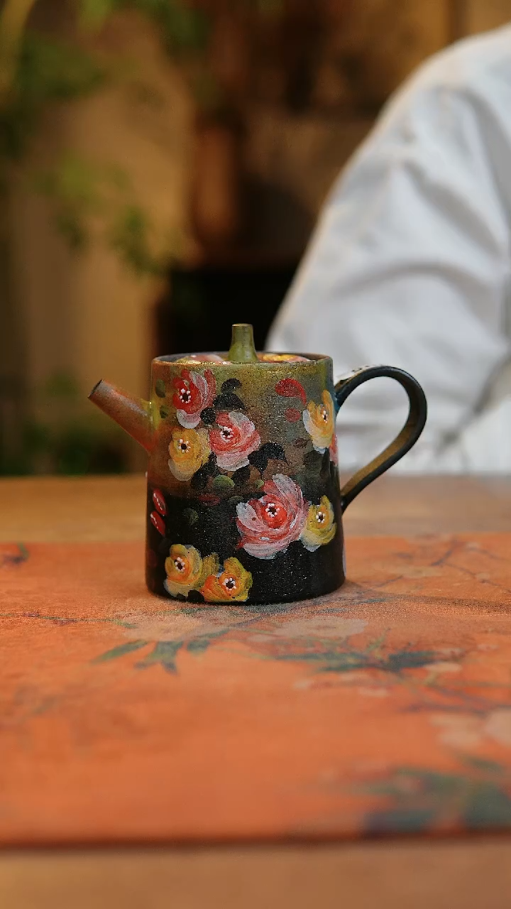 【闪购商品】瓷片995景德镇手工手绘釉下彩高温瓷