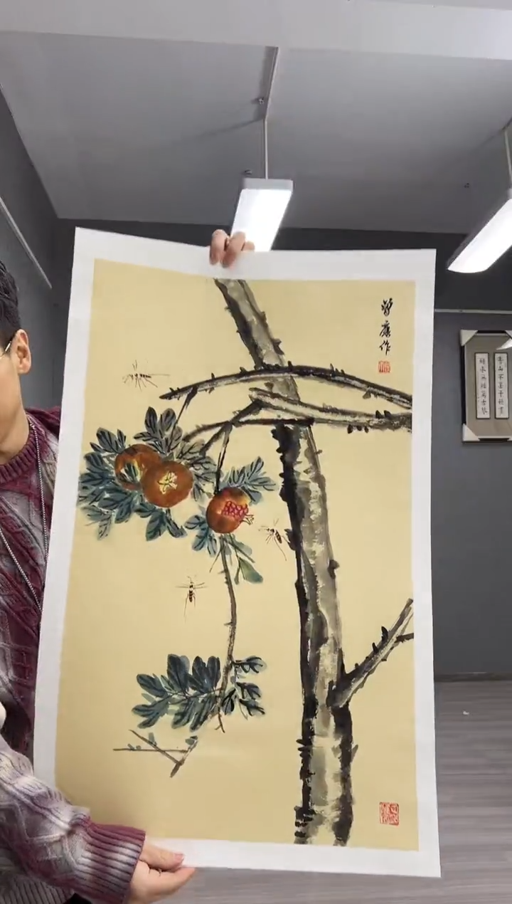 【闪购商品】国画曾康老师绘画花鸟