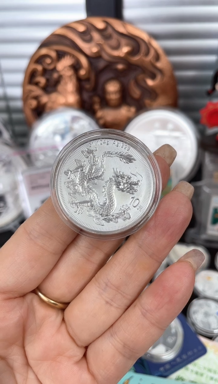 纯银2025中国龙31.104克银