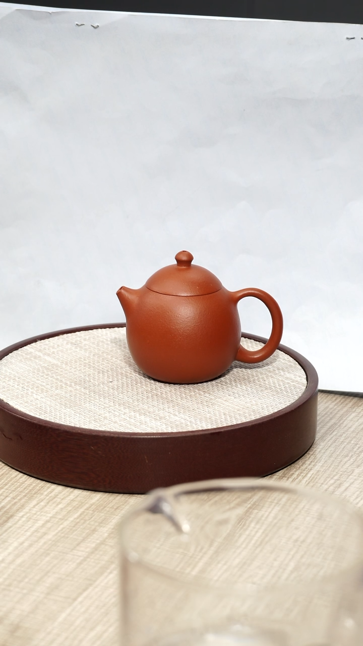 【闪购商品】紫砂茶壶朱泥龙蛋壶瑕疵