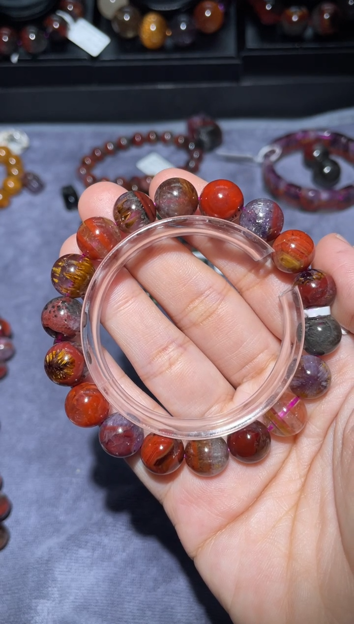 【闪购商品】水晶手链未镶嵌极光11mm-704