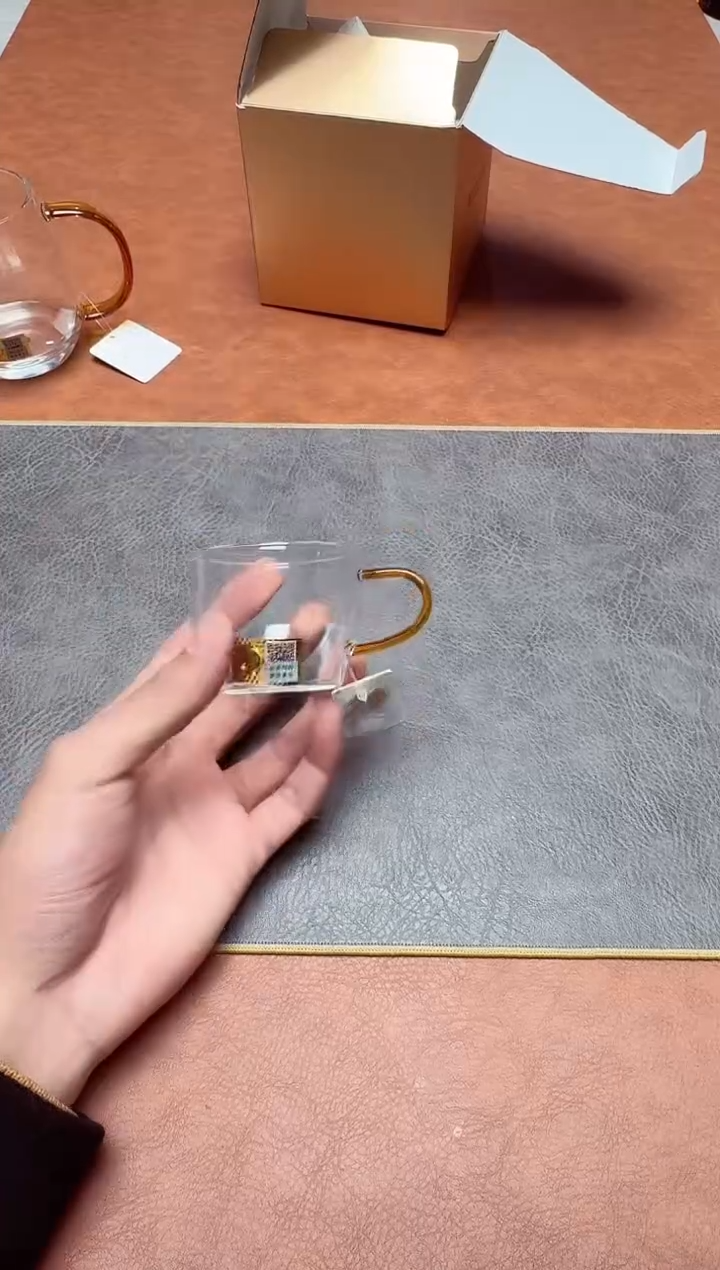 【闪购商品】禾器#清尚对杯琥珀