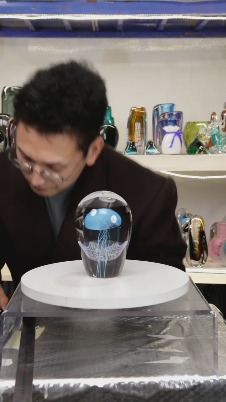 【闪购商品】琉璃高16精品琉璃正常手工痕迹