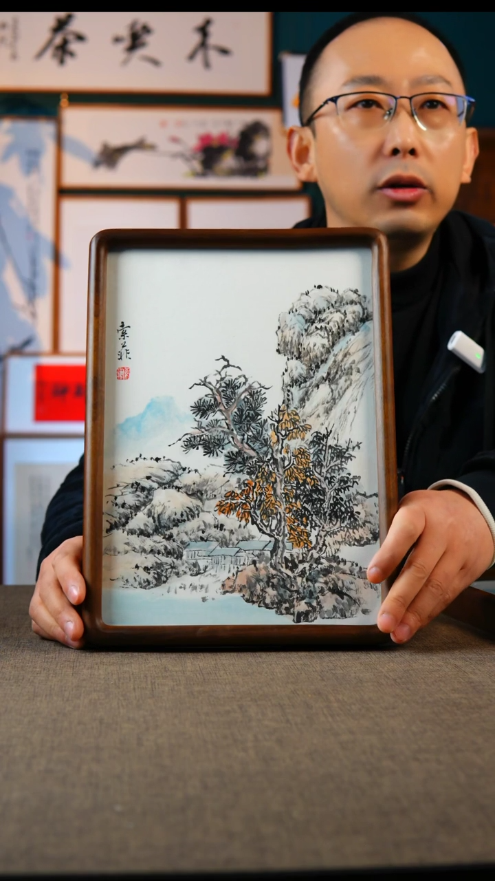 国画S3  实木榫卯 A4