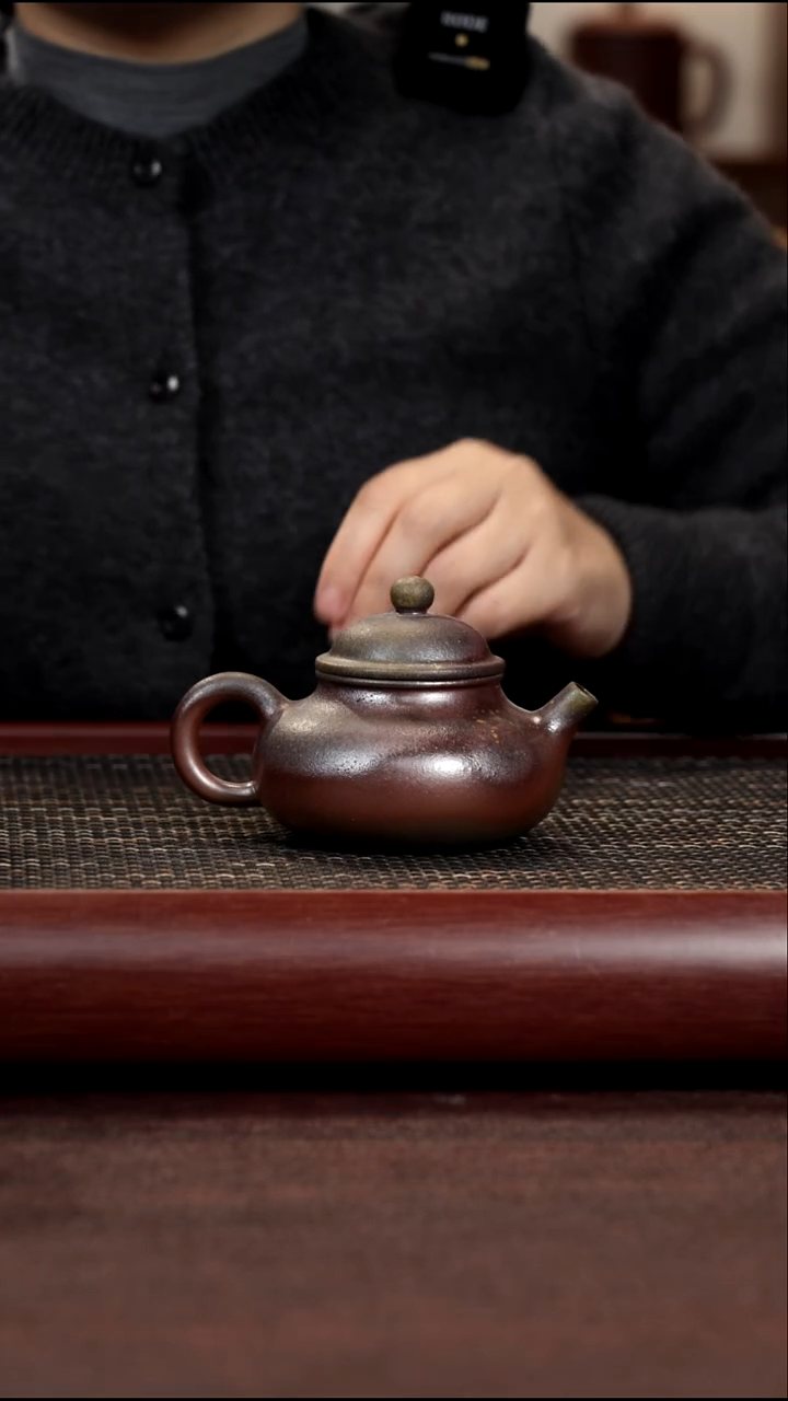 茶杯紫砂尾单柴烧容天