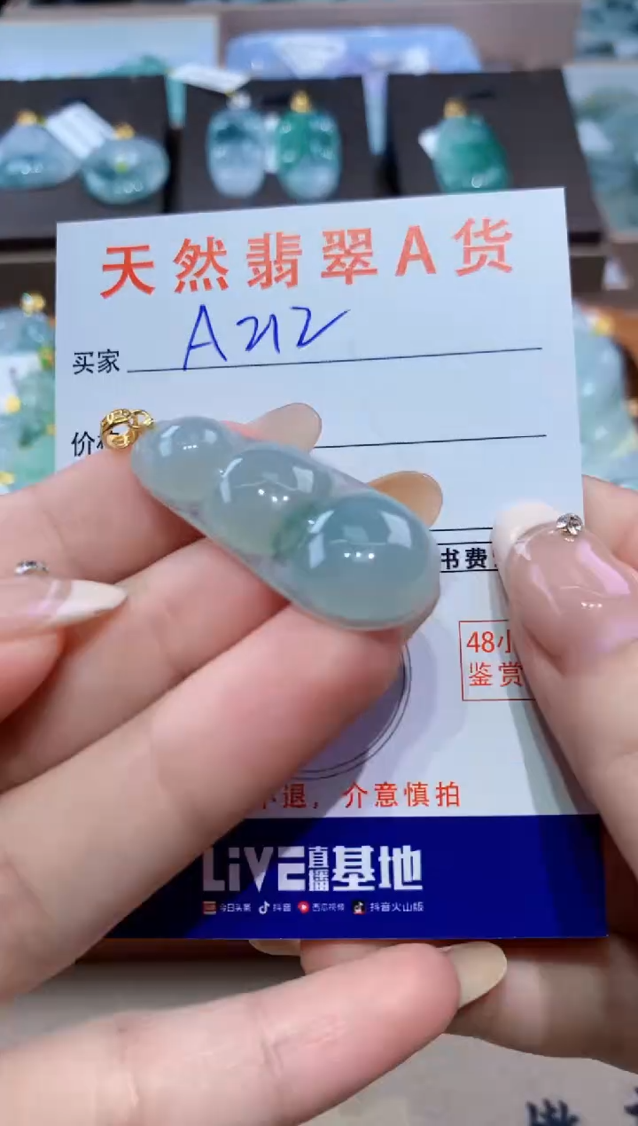 颈饰未镶嵌翡翠天然缅甸翡翠A货挂件 