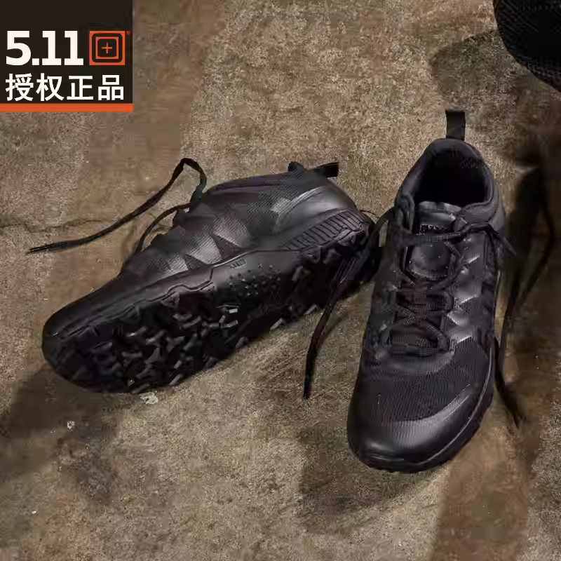 5.11全地形低帮透气战术鞋12429靴夏季511户外超轻男士百搭网面