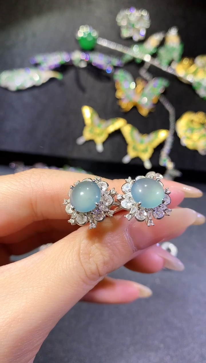 【闪购商品】翡翠戒指银S925镶嵌242戒指（多样性发货一件