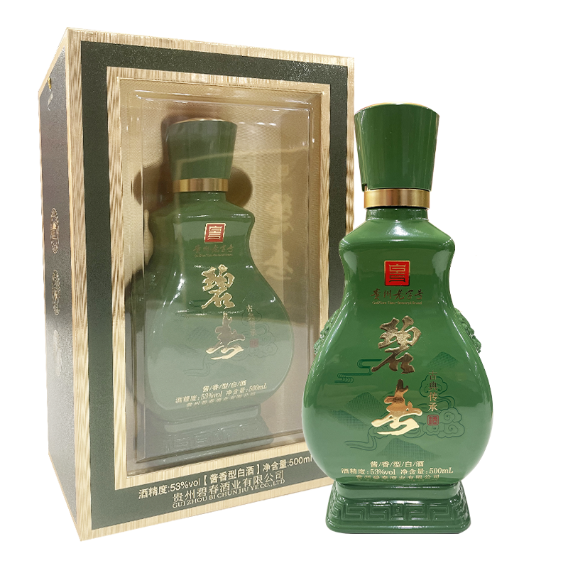 碧春碧春 古典传承 53度酱香型500ml白酒53%Vol