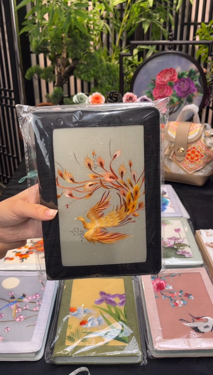 织绣C***苏非遗苏绣手工饰品