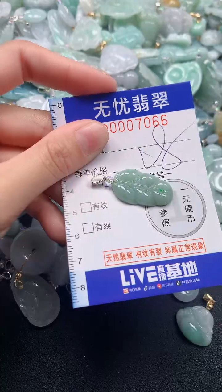 颈饰未镶嵌翡翠7066