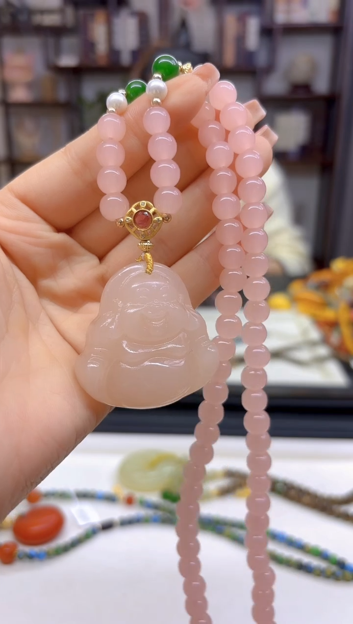 【闪购商品】和田玉毛衣链未镶嵌M285