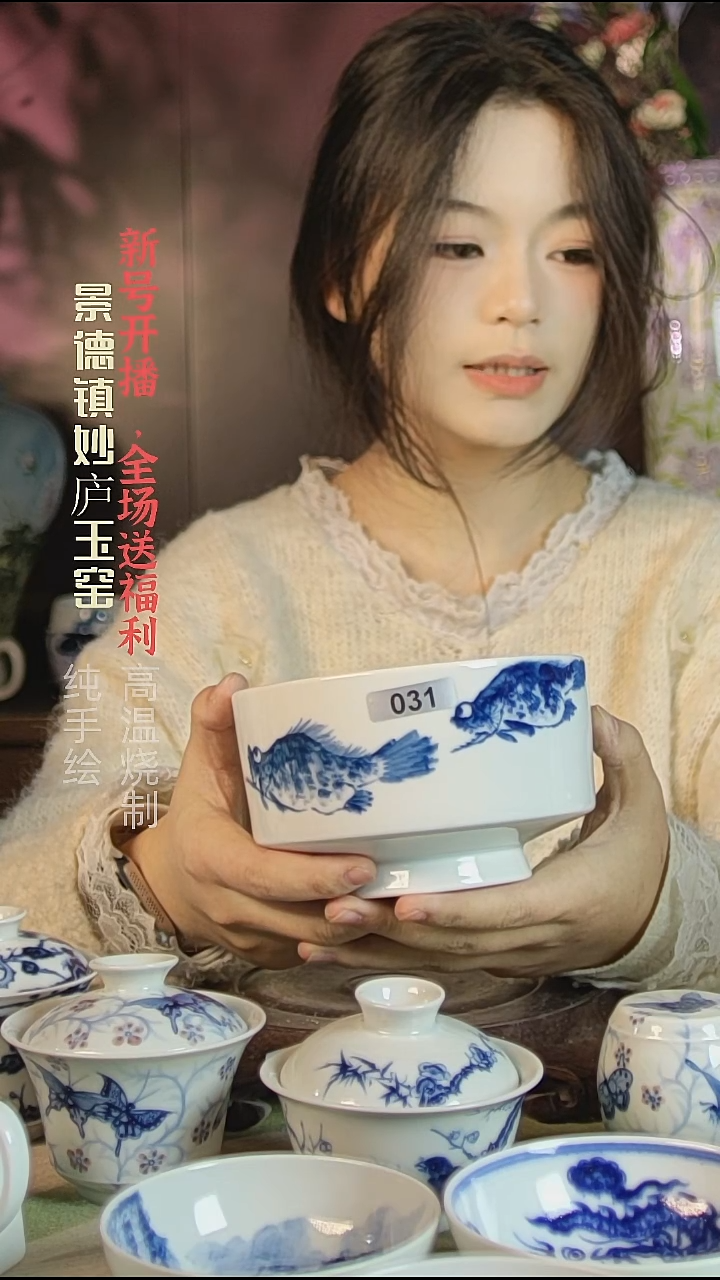 盘陶妙庐玉窑水洗031微瑕