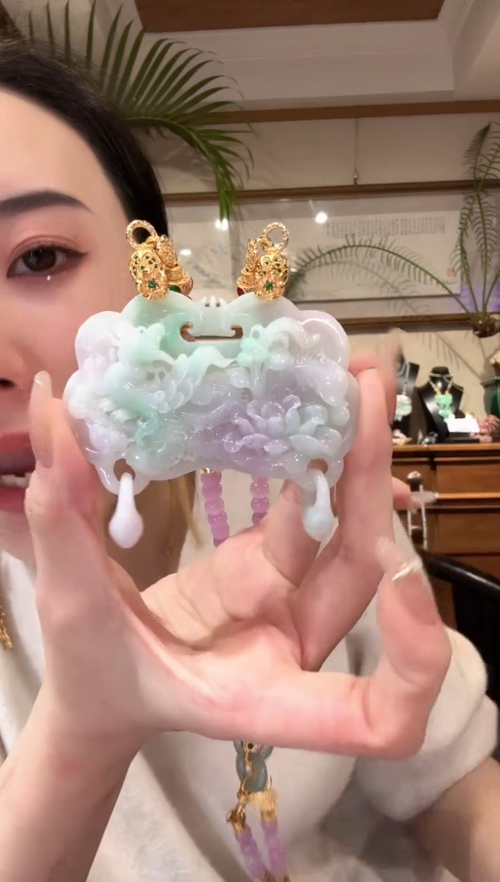 【闪购商品】翡翠颈饰未镶嵌国风